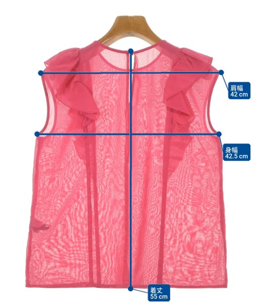 ADAM ET ROPE（アダムエロペ）ブラウス ピンク サイズ:F レディース/2200630861158