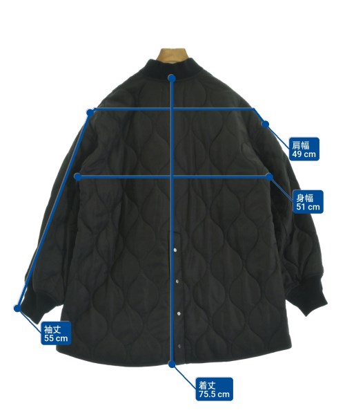 ADAM ET ROPE（アダムエロペ）ダウンジャケット/ダウンベスト 黒 サイズ:F レディース/2200629679245