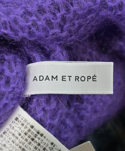 ADAM ET ROPE（アダムエロペ）ニット・セーター 紫 サイズ:F レディース/2200631573036