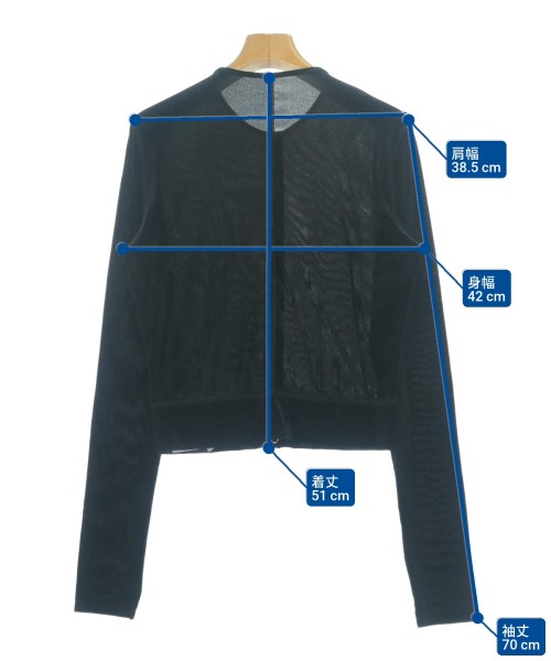 ADAM ET ROPE（アダムエロペ）カーディガン 黒 サイズ:F レディース/2200626433048