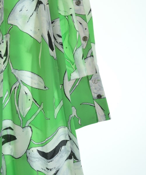 ADAM ET ROPE（アダムエロペ）シャツワンピース 緑 サイズ:F レディース/2200610315084