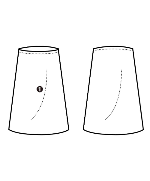 ADAM ET ROPE（アダムエロペ）ロング・マキシ丈スカート 白 サイズ:F レディース/2200619902070