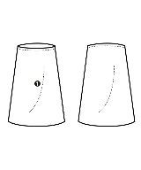 ADAM ET ROPE（アダムエロペ）ロング・マキシ丈スカート 白 サイズ:F レディース/2200619902070