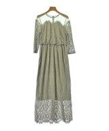 troisiemechaco（トロワズィエムチャコ）ワンピース カーキ サイズ:38(M位) レディース/2200617884026