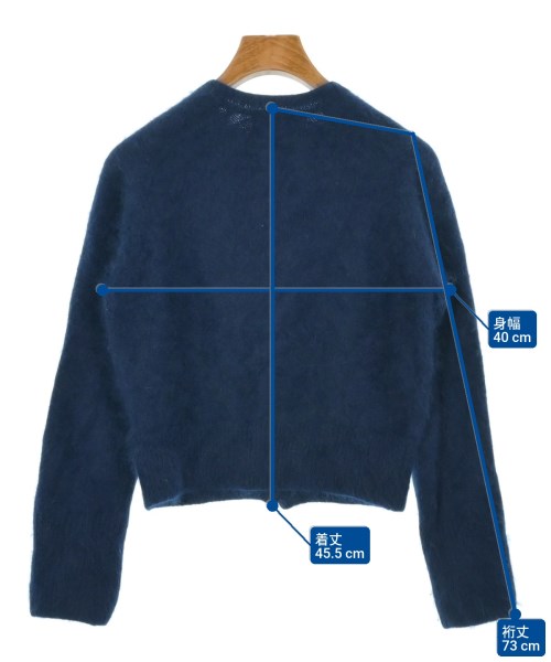 ADAM ET ROPE（アダムエロペ）カーディガン 青 サイズ:38(M位) レディース/2200633959067