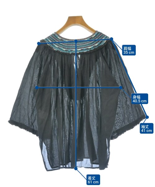 ADAM ET ROPE（アダムエロペ）ブラウス 黒 サイズ:F レディース/2200633251024