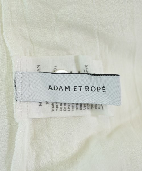 ADAM ET ROPE（アダムエロペ）カジュアルシャツ 白 サイズ:F レディース/2200610715211