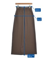 ADAM ET ROPE（アダムエロペ）ロング・マキシ丈スカート 茶 サイズ:36(S位) レディース/2200608345031