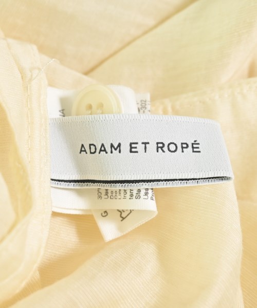 ADAM ET ROPE（アダムエロペ）カジュアルシャツ 黄 サイズ:F レディース/2200615909103
