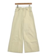 ADAM ET ROPE（アダムエロペ）デニムパンツ ベージュ サイズ:34(XS位) レディース/2200609876015