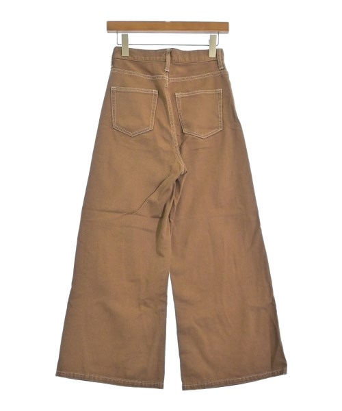 ADAM ET ROPE（アダムエロペ）デニムパンツ 茶 サイズ:34(XS位) レディース/2200609876022