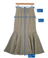 ADAM ET ROPE（アダムエロペ）ロング・マキシ丈スカート グレー サイズ:38(M位) レディース/2200617745013