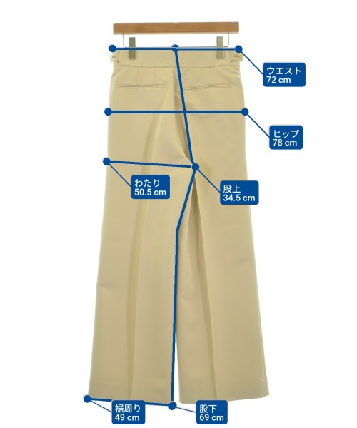 ADAM ET ROPE（アダムエロペ）スラックス ベージュ サイズ:38(M位) レディース/2200614613025