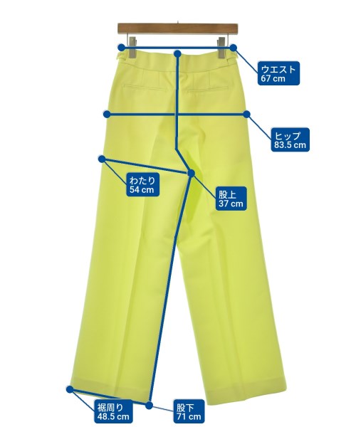 ADAM ET ROPE（アダムエロペ）スラックス 緑 サイズ:38(M位) レディース/2200614613032