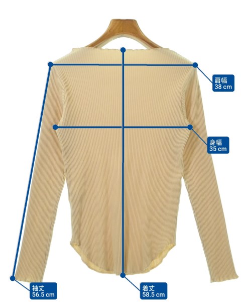 ADAM ET ROPE（アダムエロペ）Tシャツ・カットソー ベージュ サイズ:F レディース/2200610914072