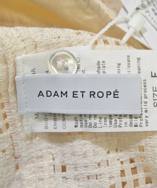 ADAM ET ROPE（アダムエロペ）ブルゾン 白 サイズ:F レディース/2200619376017