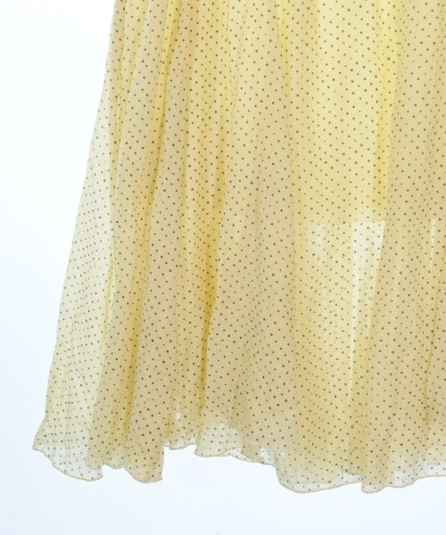 ADAM ET ROPE（アダムエロペ）ロング・マキシ丈スカート 黄 サイズ:F(M位) レディース/2200619880057