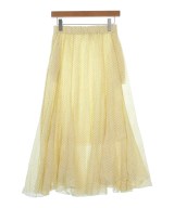 ADAM ET ROPE（アダムエロペ）ロング・マキシ丈スカート 黄 サイズ:F(M位) レディース/2200619880057