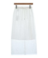 ADAM ET ROPE（アダムエロペ）ロング・マキシ丈スカート 白 サイズ:F レディース/2200610450112