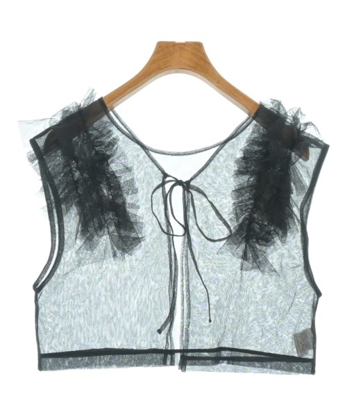 ADAM ET ROPE（アダムエロペ）ベスト 黒 サイズ:-(M位) レディース/2200619188382