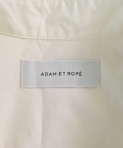 ADAM ET ROPE（アダムエロペ）カジュアルシャツ 白 サイズ:F レディース/2200609835180