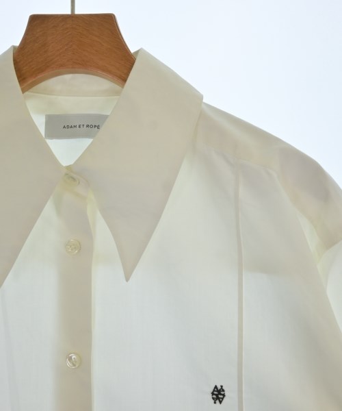 ADAM ET ROPE（アダムエロペ）カジュアルシャツ 白 サイズ:F レディース/2200609835180