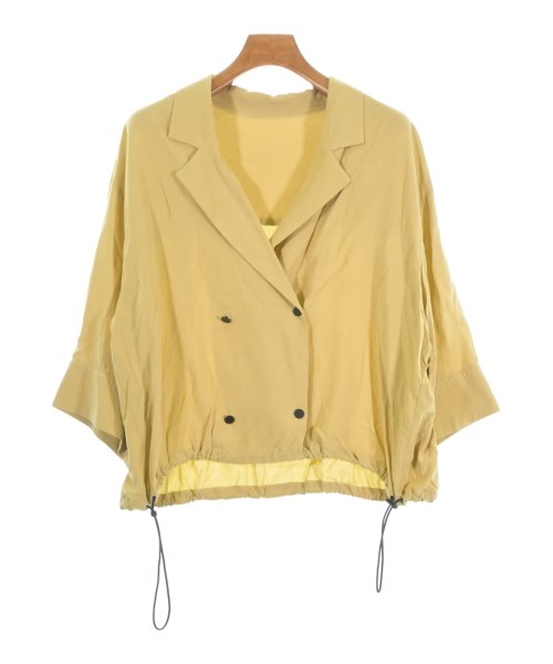 ADAM ET ROPE(アダムエロペ)カジュアルジャケット 黄 サイズ:F/2200669248029