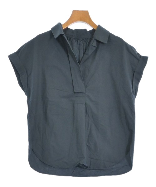 ADAM ET ROPE(アダムエロペ)カジュアルシャツ 紺 サイズ:38(M位)/2200673023063