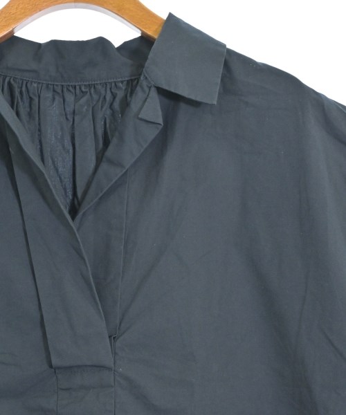 ADAM ET ROPE（アダムエロペ）カジュアルシャツ 紺 サイズ:38(M位) レディース/2200673023063