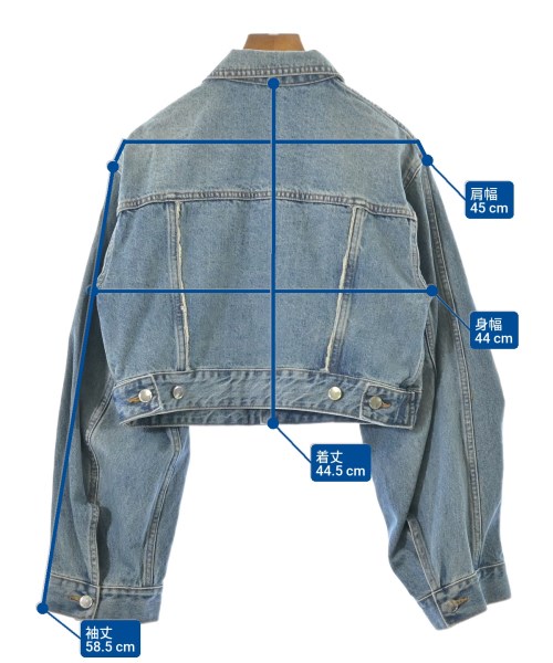 ADAM ET ROPE（アダムエロペ）デニムジャケット 青 サイズ:F レディース/2200669476019