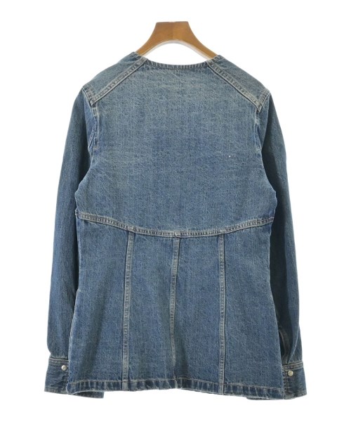 ADAM ET ROPE（アダムエロペ）ノーカラージャケット 青 サイズ:F レディース/2200669476026