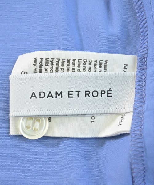 ADAM ET ROPE（アダムエロペ）カジュアルシャツ 青 サイズ:F レディース/2200669476040