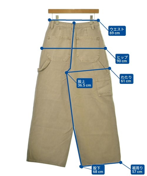 ADAM ET ROPE（アダムエロペ）デニムパンツ ベージュ サイズ:36(S位) レディース/2200669476132