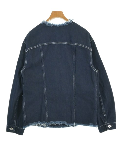 ADAM ET ROPE（アダムエロペ）ノーカラージャケット 紺 サイズ:F レディース/2200669476224