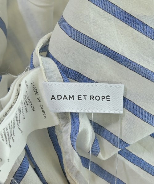 ADAM ET ROPE（アダムエロペ）シャツワンピース 白 サイズ:F レディース/2200669476279