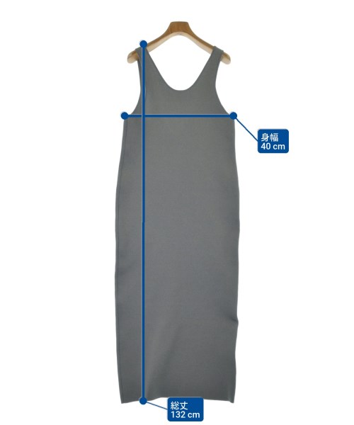 ADAM ET ROPE（アダムエロペ）ワンピース グレー サイズ:F レディース/2200669503104