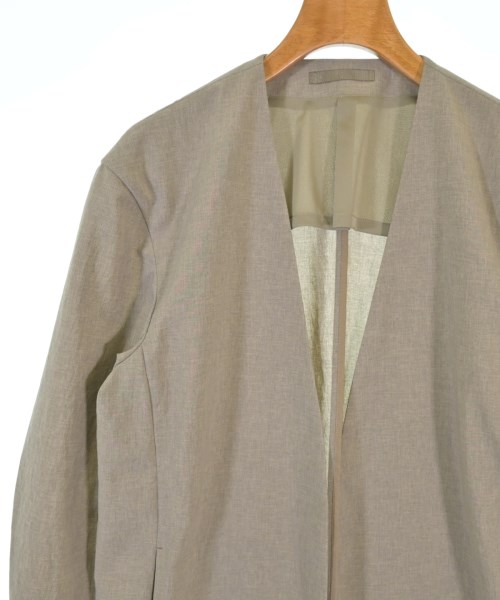 ADAM ET ROPE（アダムエロペ）ノーカラージャケット グレー サイズ:S レディース/2200672178023