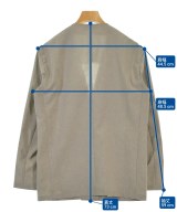 ADAM ET ROPE（アダムエロペ）ノーカラージャケット グレー サイズ:S レディース/2200672178023