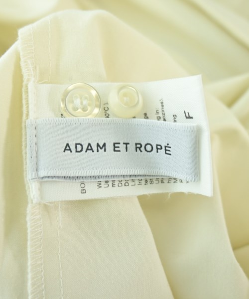 ADAM ET ROPE（アダムエロペ）シャツワンピース 白 サイズ:F レディース/2200672612039