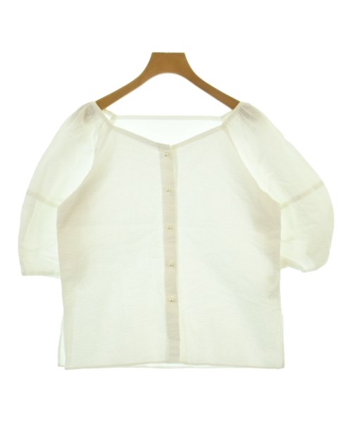 ADAM ET ROPE(アダムエロペ)ブラウス 白 サイズ:F/2200672195259