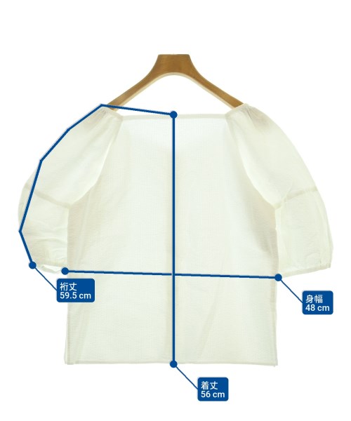 ADAM ET ROPE（アダムエロペ）ブラウス 白 サイズ:F レディース/2200672195259