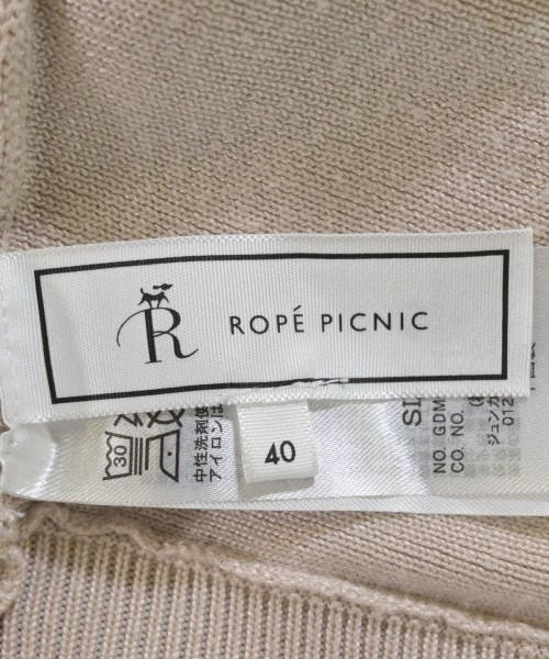 ROPE Picnic（ロペ　ピクニック）ニット・セーター ベージュ サイズ:40(M位) レディース/2200673641014