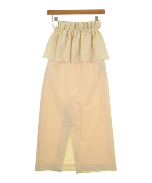 ADAM ET ROPE（アダムエロペ）ロング・マキシ丈スカート 白 サイズ:36(S位) レディース/2200675780032