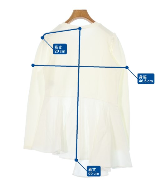 ADAM ET ROPE（アダムエロペ）Tシャツ・カットソー 白 サイズ:F レディース/2200677843049