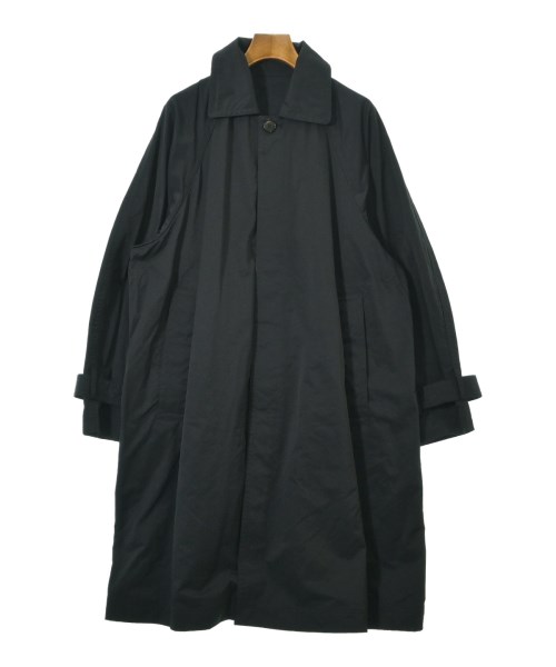 ADAM ET ROPE(アダムエロペ)ステンカラーコート 黒 サイズ:F/2200677921020