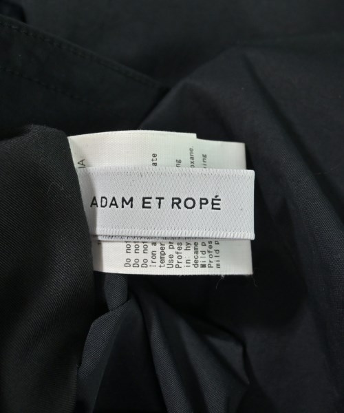 ADAM ET ROPE（アダムエロペ）ステンカラーコート 黒 サイズ:F レディース/2200677921020