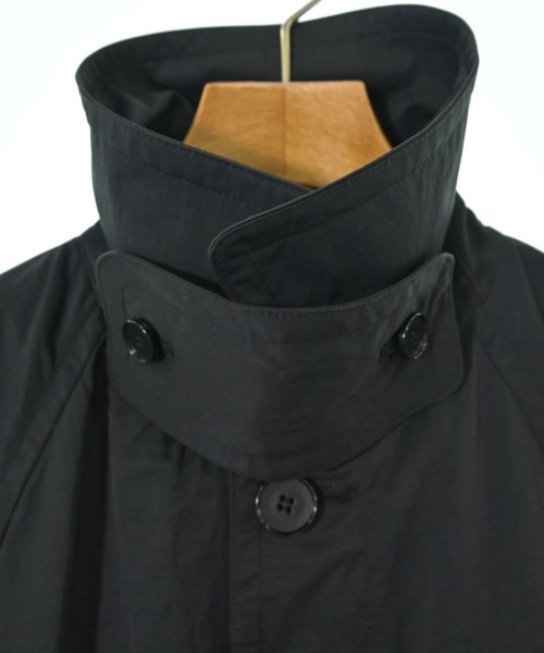 ADAM ET ROPE（アダムエロペ）ステンカラーコート 黒 サイズ:F レディース/2200677921020