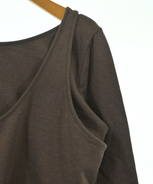ADAM ET ROPE（アダムエロペ）Tシャツ・カットソー 茶 サイズ:F レディース/2200677921075