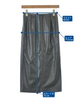 ADAM ET ROPE（アダムエロペ）ロング・マキシ丈スカート 黒 サイズ:36(S位) レディース/2200674692039