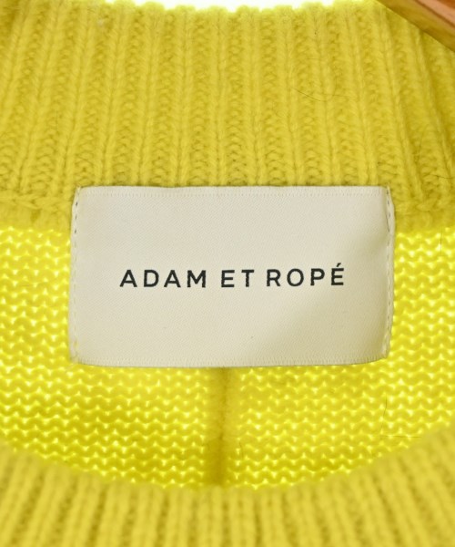 ADAM ET ROPE（アダムエロペ）ニット・セーター 黄 サイズ:F レディース/2200677434025